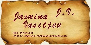 Jasmina Vasiljev vizit kartica